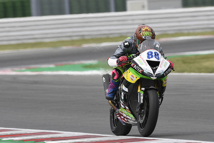 Christian Stange in Misano