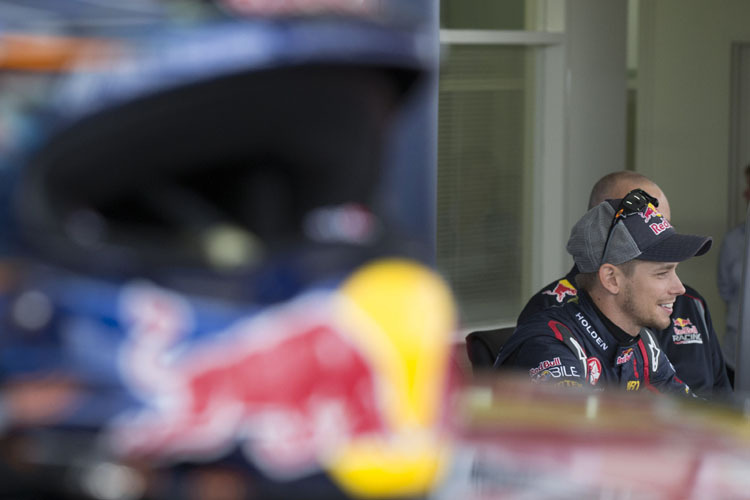 Casey Stoner bei seiner Pressekonferenz