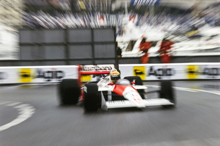 Ayrton Senna 1988 in Monaco