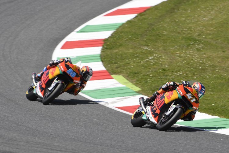 Brad Binder (41) und Jorge Martin