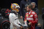 Lewis Hamilton und Sebastian Vettel