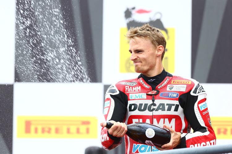 Chaz Davies konnte bislang vier Superbike-WM-Läufe gewinnen – aber keinen auf Ducati