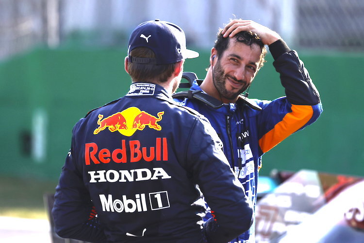 Max Verstappen und Daniel Ricciardo