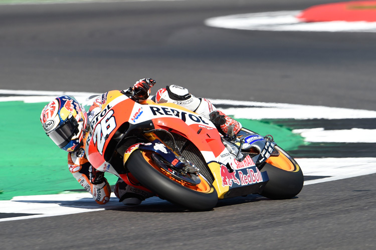 Repsol Honda Pilot Dani Pedrosa wurde Siebter