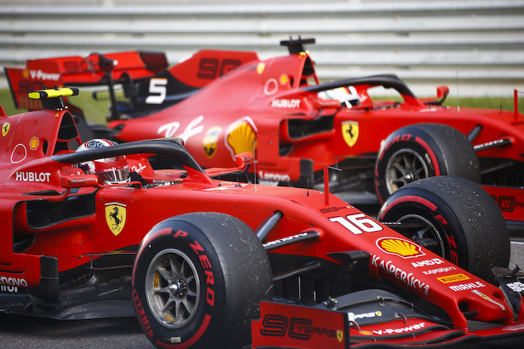 Leclerc gegen Vettel in Sotschi 2019
