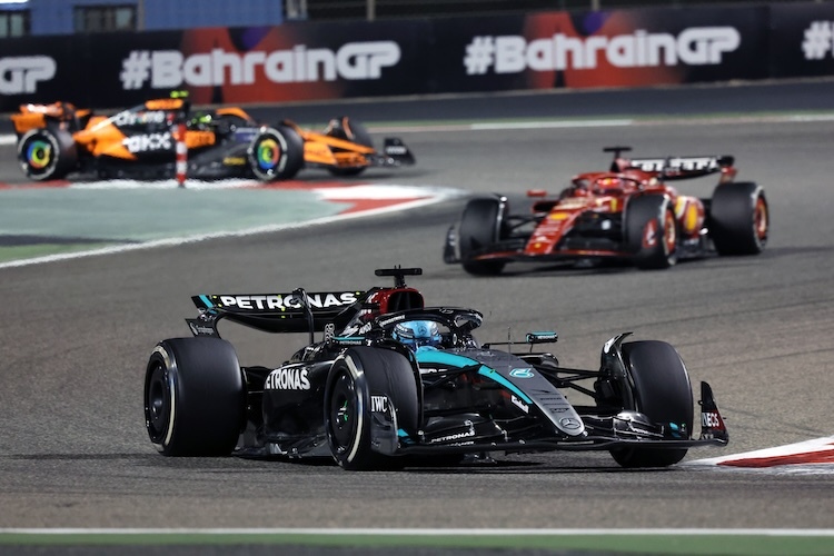 George Russell im Bahrain-GP