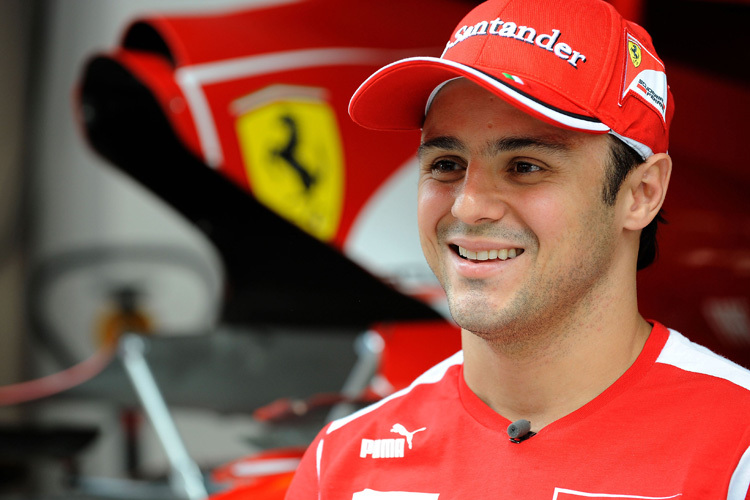 Ferrari-Star Felipe Massa freut sich über die neuen Reifen