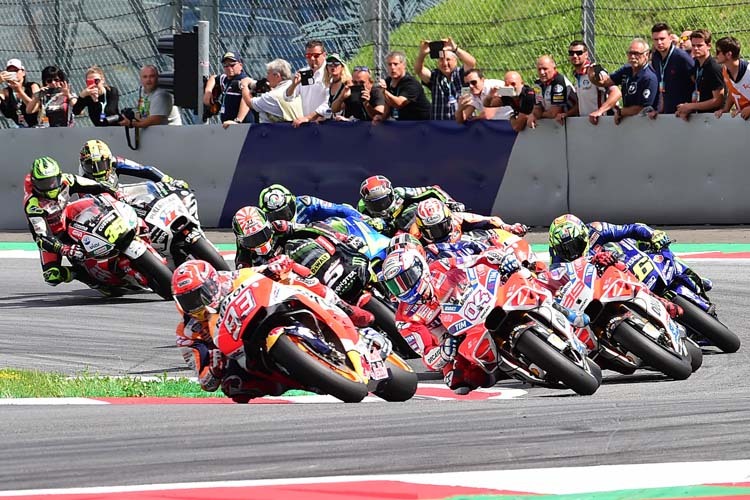 MotoGP-WM-Kampf: Spannung pur in Aragón