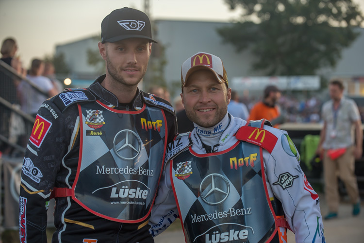 René Deddens (l.) und Martin Smolinski (r.) waren diesmal Konkurrenten