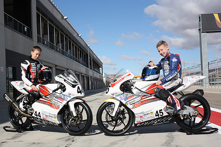 Kevin und Leon Orgis werden zusammen mit Dirk Geiger und Toni Erhard für Kiefer Racing an den Start gehen