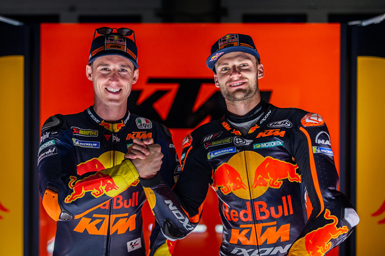 Starkes Duo: Pol Espargaró (li.) und Brad Binder