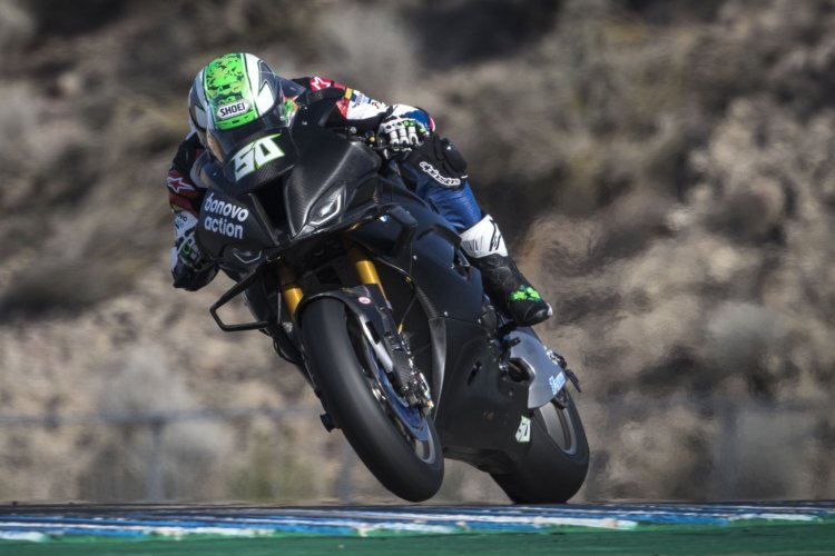 Eugene Laverty beim Wintertest in Jerez