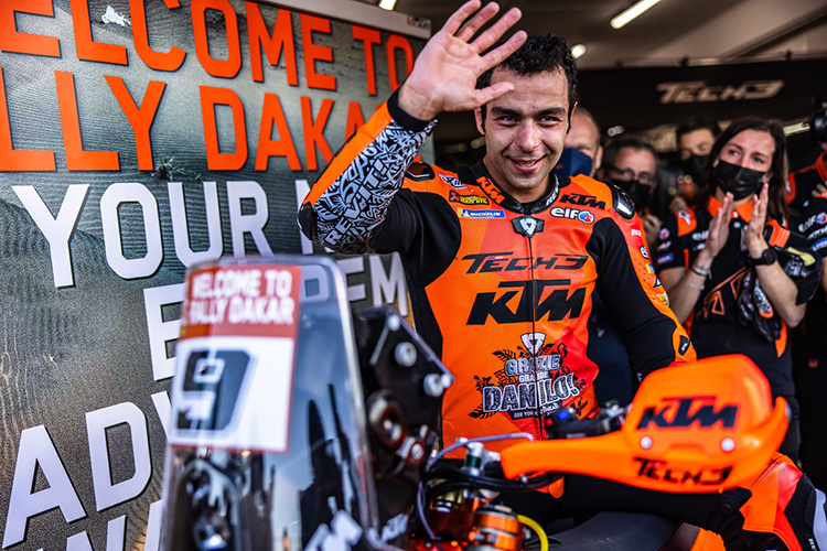 Dakar-Rookie Danilo Petrucci