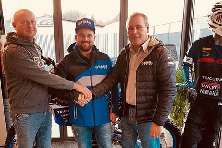 Colin Streubel (links) kooperiert mit dem schweizerischen Yamaha-Importeur