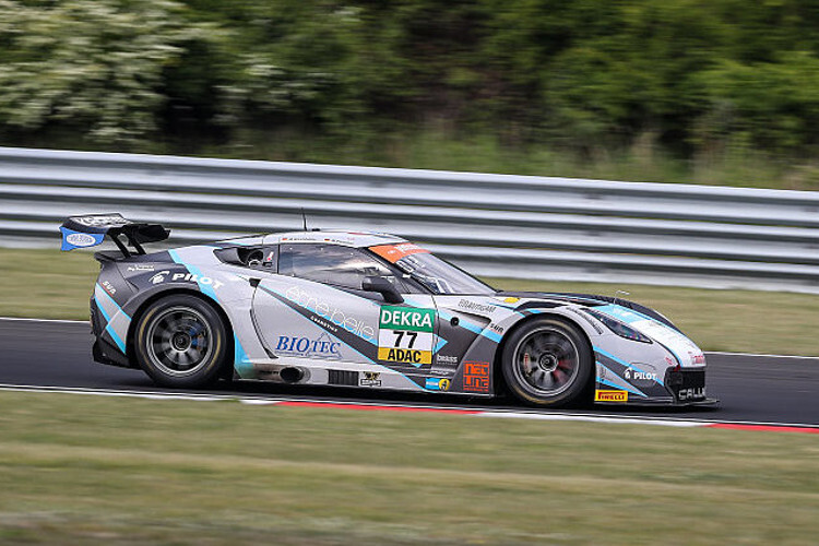 Bestzeit beim ADAC GT Masters in Most für die Corvette C7 GT3-R von Callaway Competition