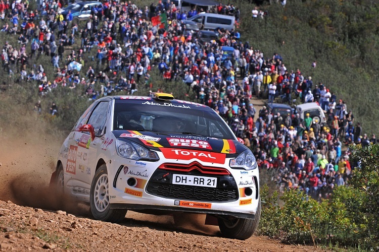 Christian Riedemann im Citroën DS3 R3