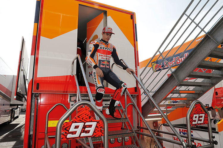 Marc Márquez in Le Mans