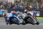 Maverick Viñales zwischen Alex Rins und Pecco Bagnaia