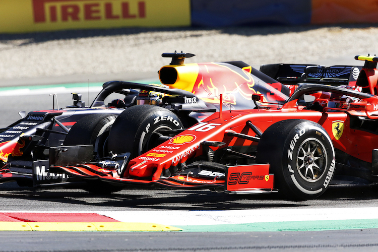 Max Verstappen und Charles Leclerc sorgten in Spielberg für viel Action