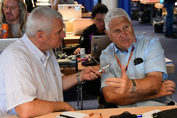 Günther Wiesinger im Gespräch mit Willy Läderach