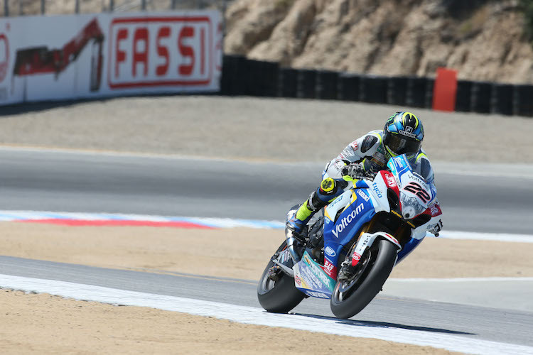 Alex Lowes will in Laguna Seca in jedem Fall bester Suzuki-Pilot sein