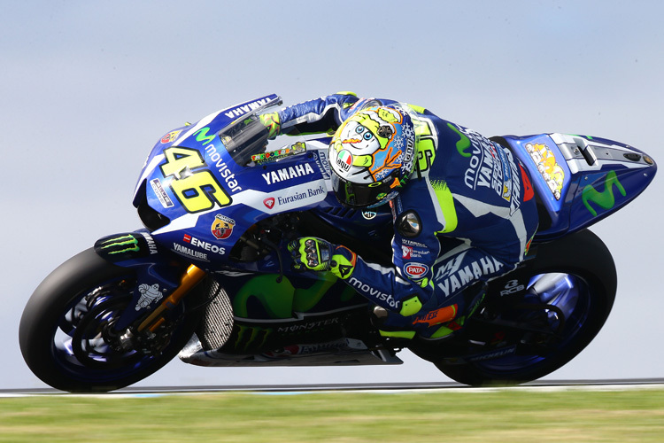 Valentino Rossi auf Phillip Island