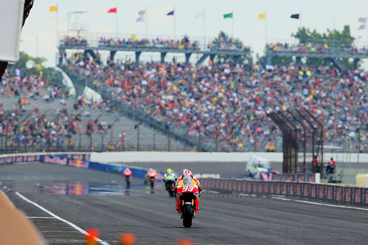 2014 siegte Marc Márquez in Indianapolis