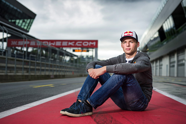 Der 17 Jahre junge Max Verstappen