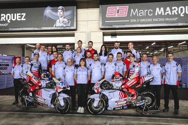 Neue Qualität mit zweimal Márquez im Team: Gresini Racing MotoGP