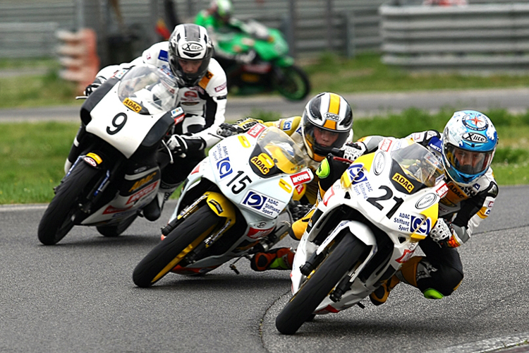 Jonas Geitner (21), Michael Gerstacker (15) und Christoph Gebhardt (9)