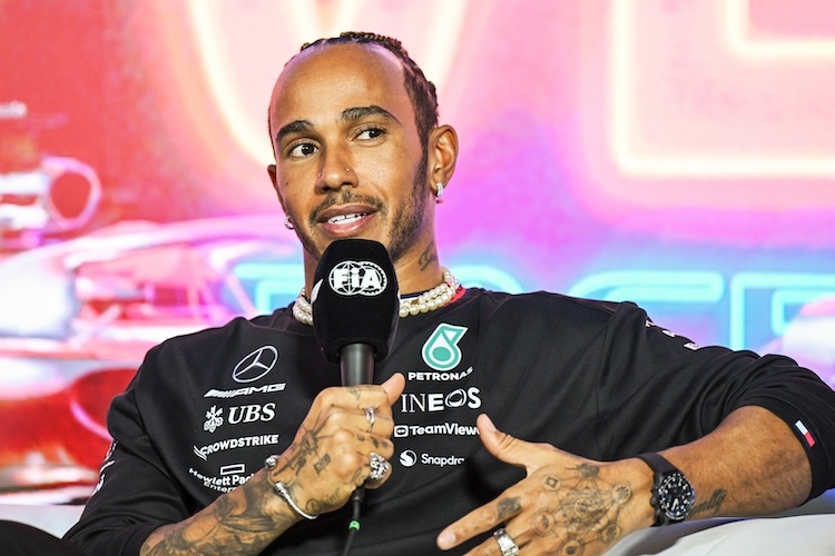 In der Regel ein Mann der klaren Worte: Lewis Hamilton