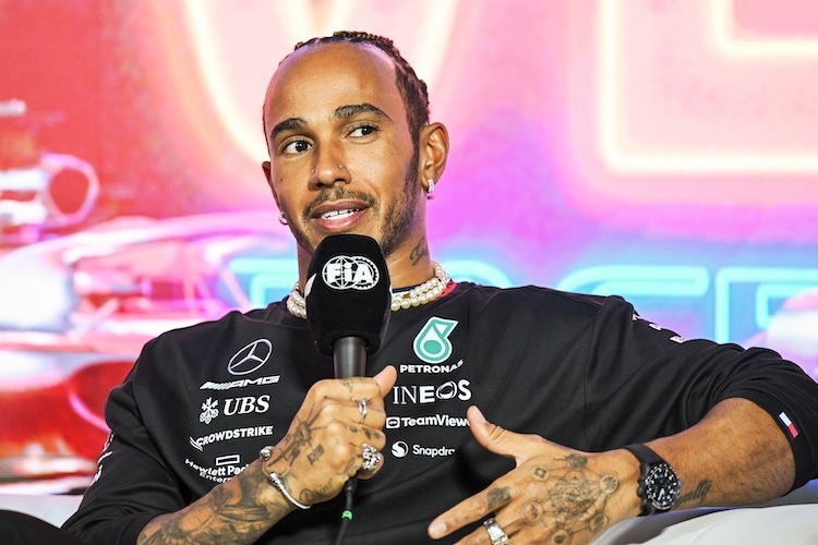 In der Regel ein Mann der klaren Worte: Lewis Hamilton	