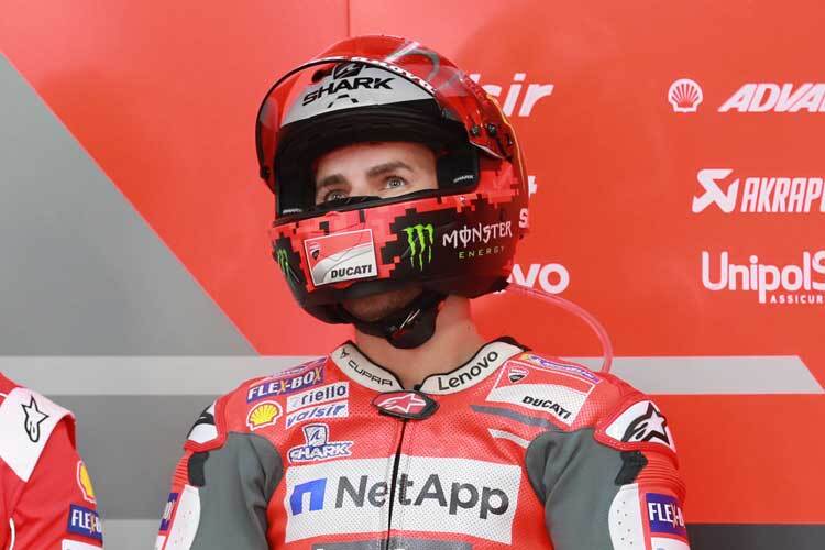 Jorge Lorenzo wollte in Motegi unbedingt am Start sein