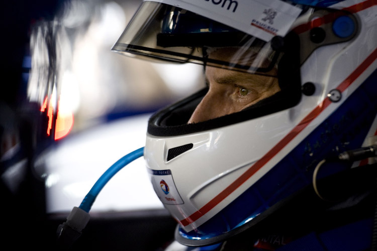 Volle Konzentration auf die schnelle Runde: Anthony Davidson