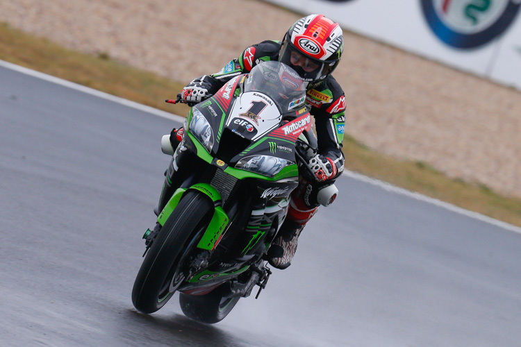 Jonathan Rea hatte im Regen alles im Griff