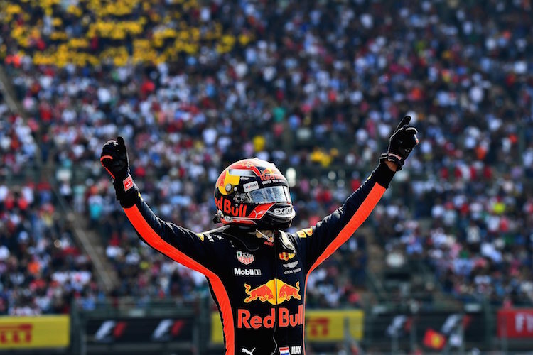 Mexiko-Sieger Max Verstappen