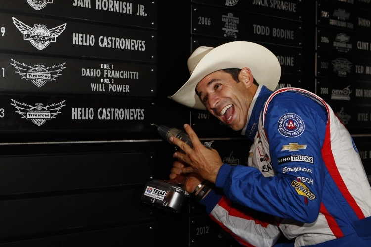 Es war Castroneves' vierter Sieg in Texas