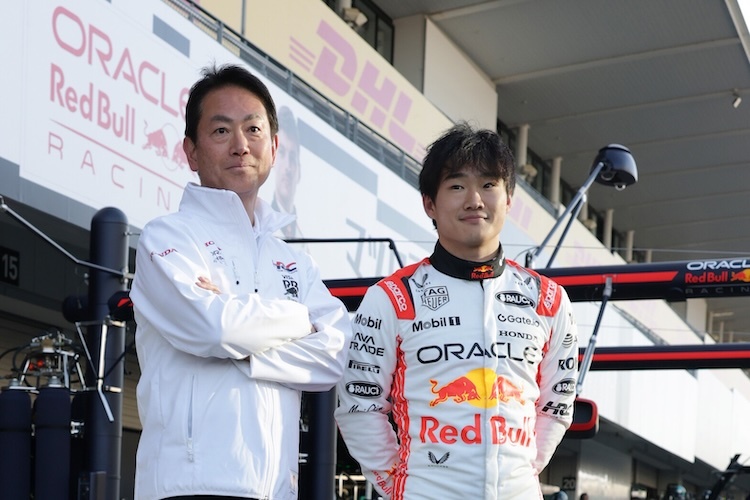 HRC-Präsident Koji Watanabe ist sich sicher: Yuki Tsunoda wird bis zum Saisonende für Red Bull Racing Gas geben