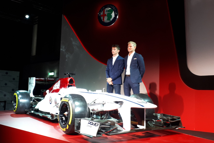 Alfa Romeo Sauber wird 2018 mit einer rot-weissen Lackierung ausrücken