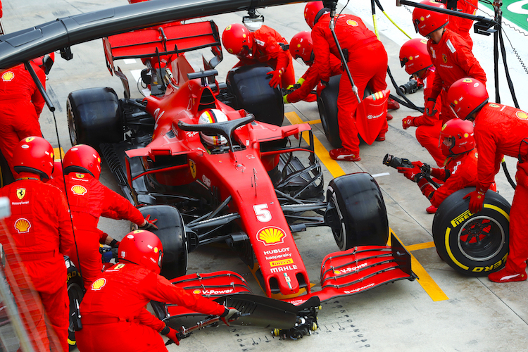 Sebastian Vettel in Imola