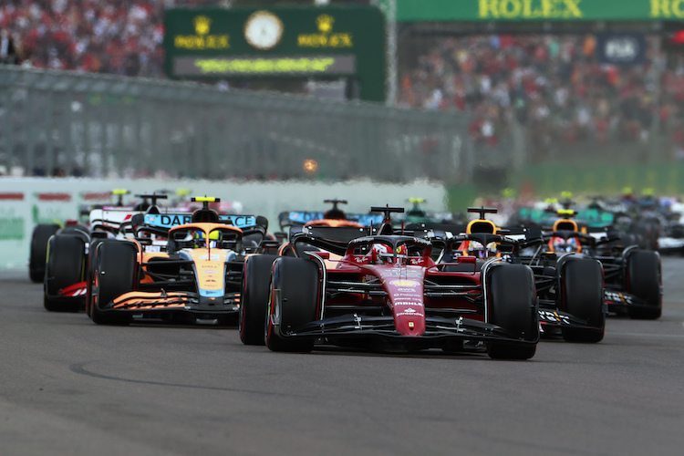 Start zum Sprint in Imola