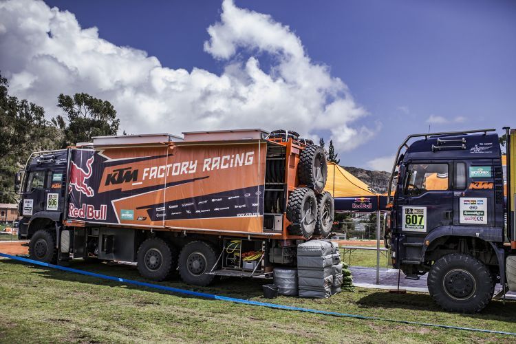 Red Bull KTM Factory Racing Trucks