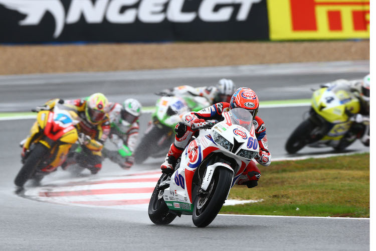 Michael van der Mark lag in Magny-Cours später auch auf der Nase