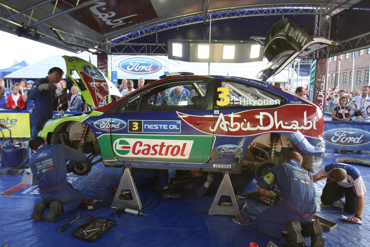 Abu Dhabi ist Hauptsponsor beim Ford-WM-Team