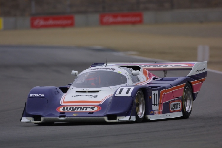 Der Porsche 962 von Hotchkis Racing war vor rund 30 Jahren ein echter Farbtupfer