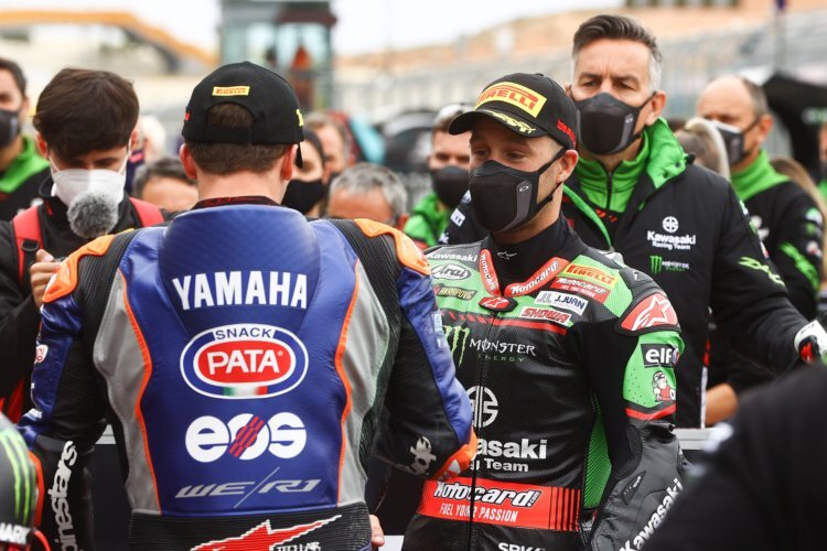 Garrett Gerloff und Jonathan Rea