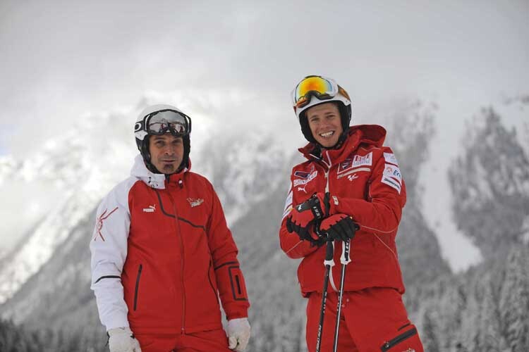 Teammanager Guareschi und Stoner