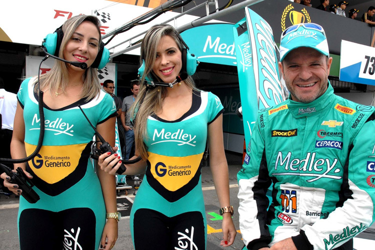 Rubens Barrichello fühlt sich in der brasilianischen Stock-Car-Serie sichtlich wohl