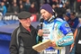 Deutsche Eisspeedway-Ikonen: Michael Lang (li.) und Günther Bauer