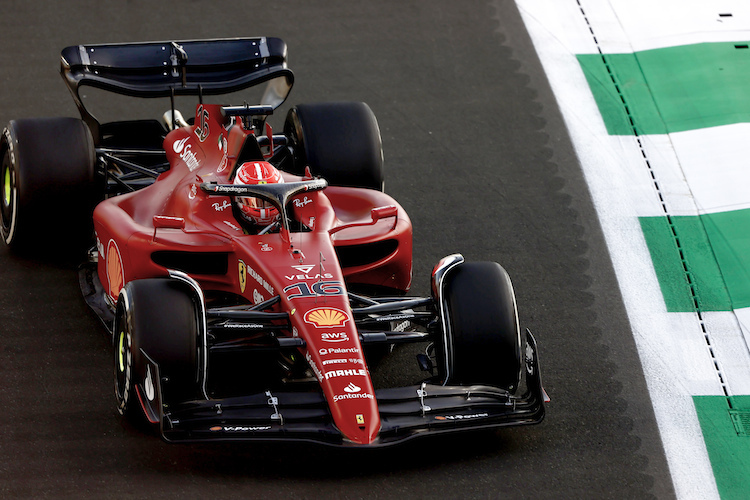 Auch im dritten Training in Dschidda war Charles Leclerc der Schnellste – wenn auch nur knapp